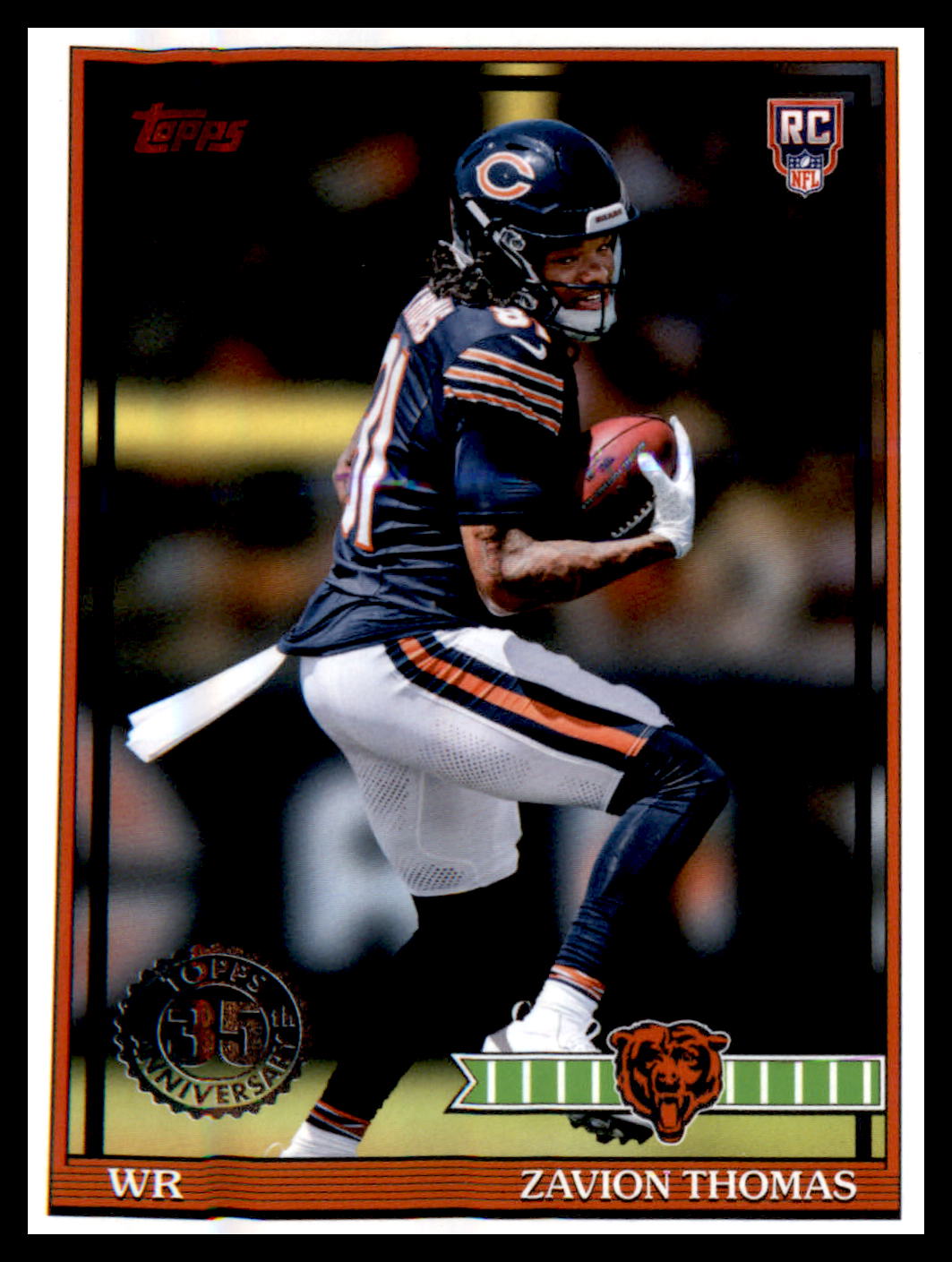 2026 Topps Flagship 1991 Topps Football Rookies #91TR-17 Zavion Thomas