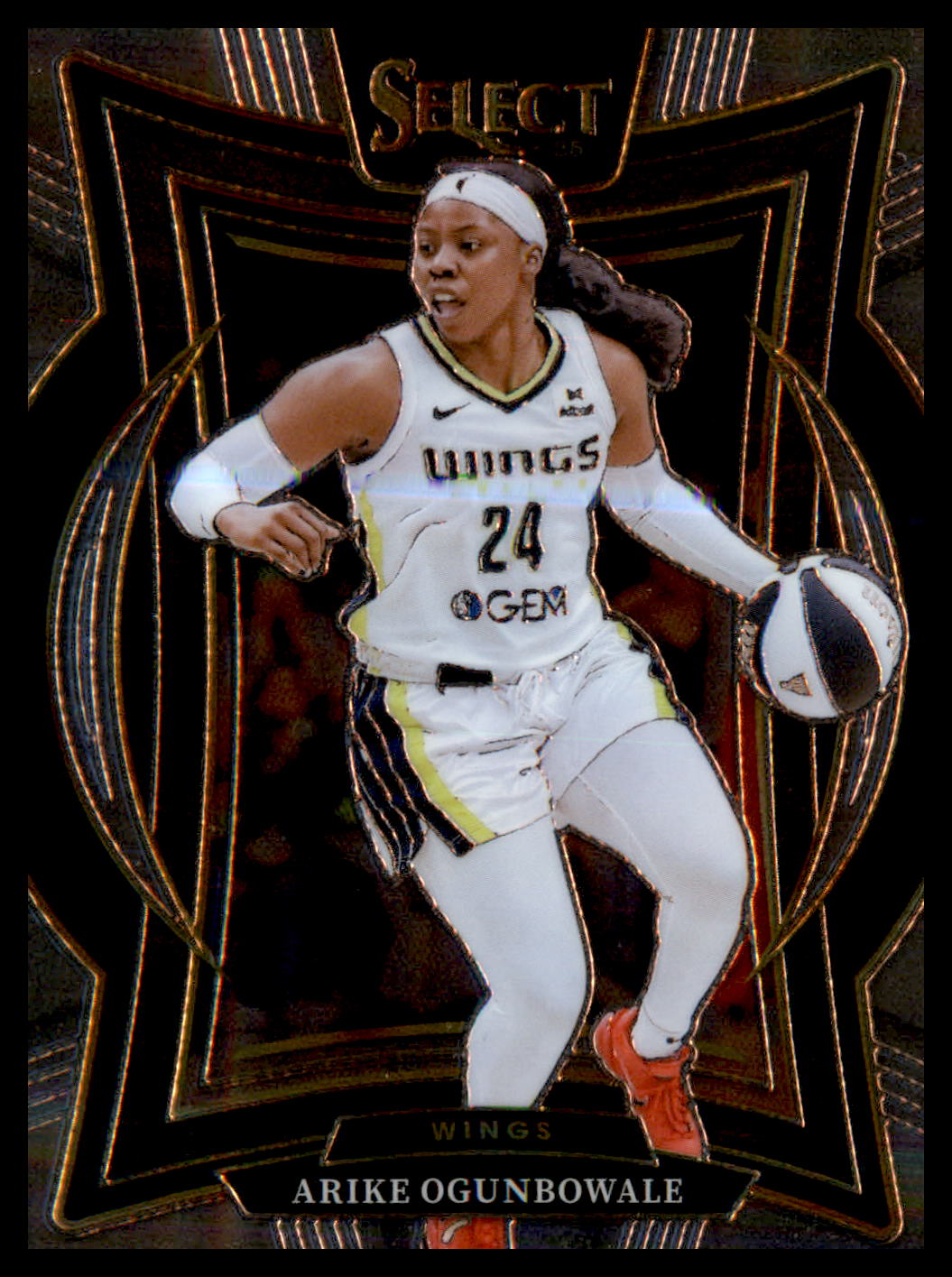 2025 Panini Select WNBA #4 Arike Ogunbowale