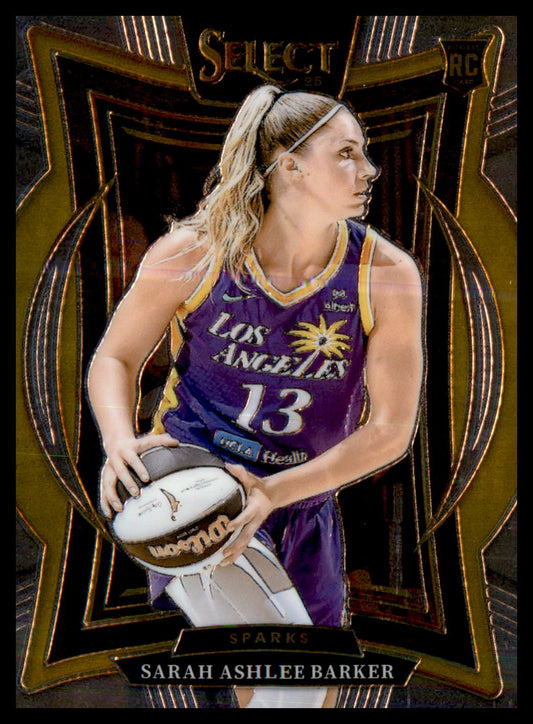 2025 Panini Select WNBA #66 Sarah Ashlee Barker RC RC