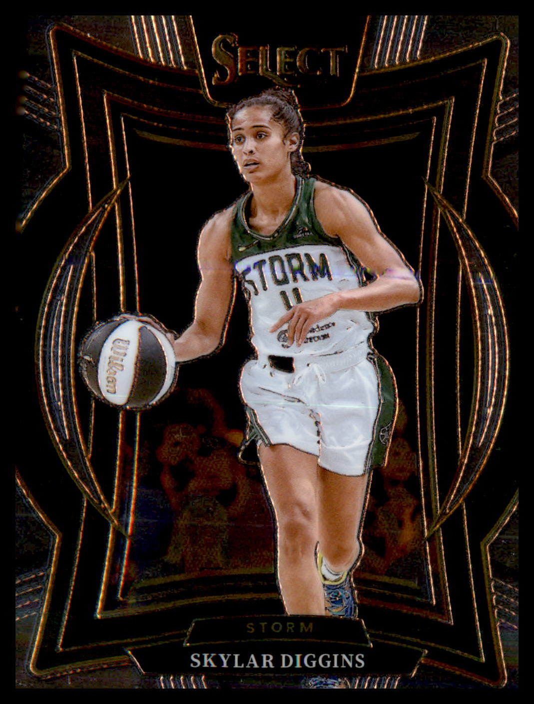 2025 Panini Select WNBA #16 Skylar Diggins