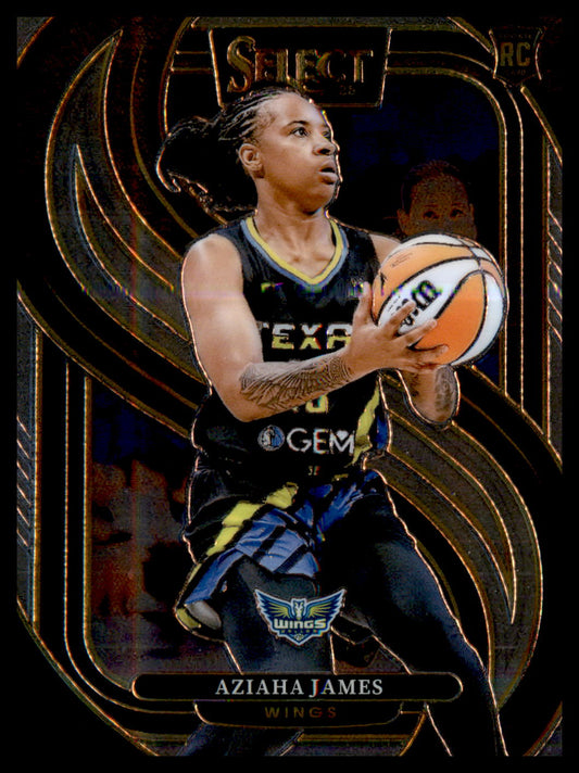 2025 Panini Select WNBA #174 Aziaha James