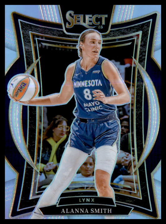 2025 Panini Select WNBA Silver Prizms #2 Alanna Smith