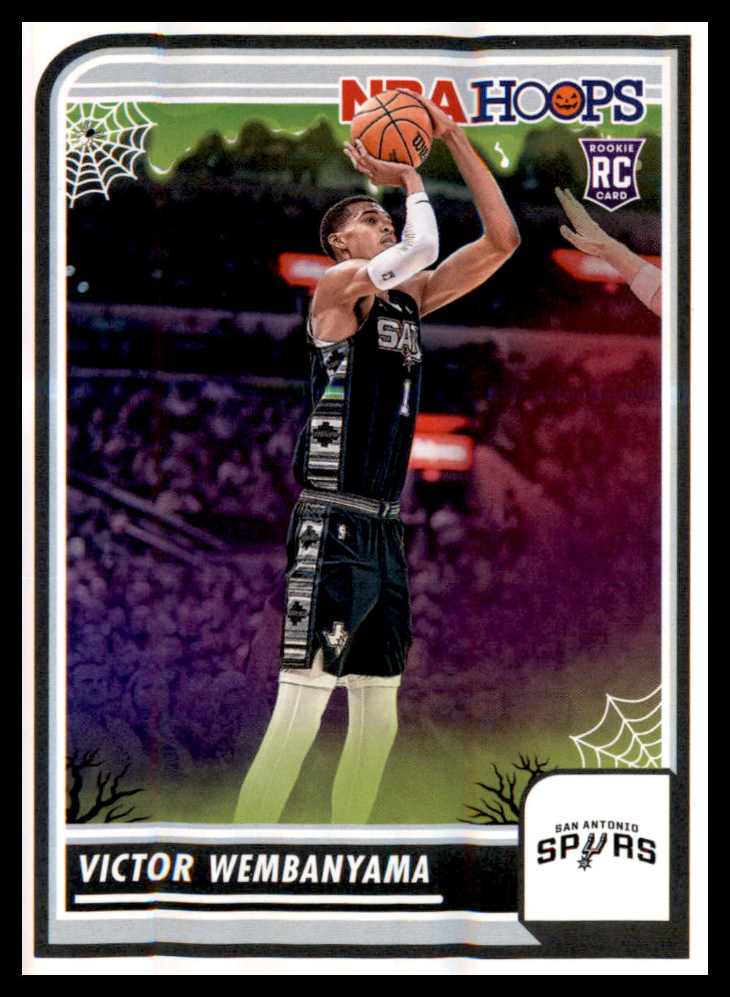 2023-24 Hoops Haunted Hoops #108 Victor Wembanyama RC RC