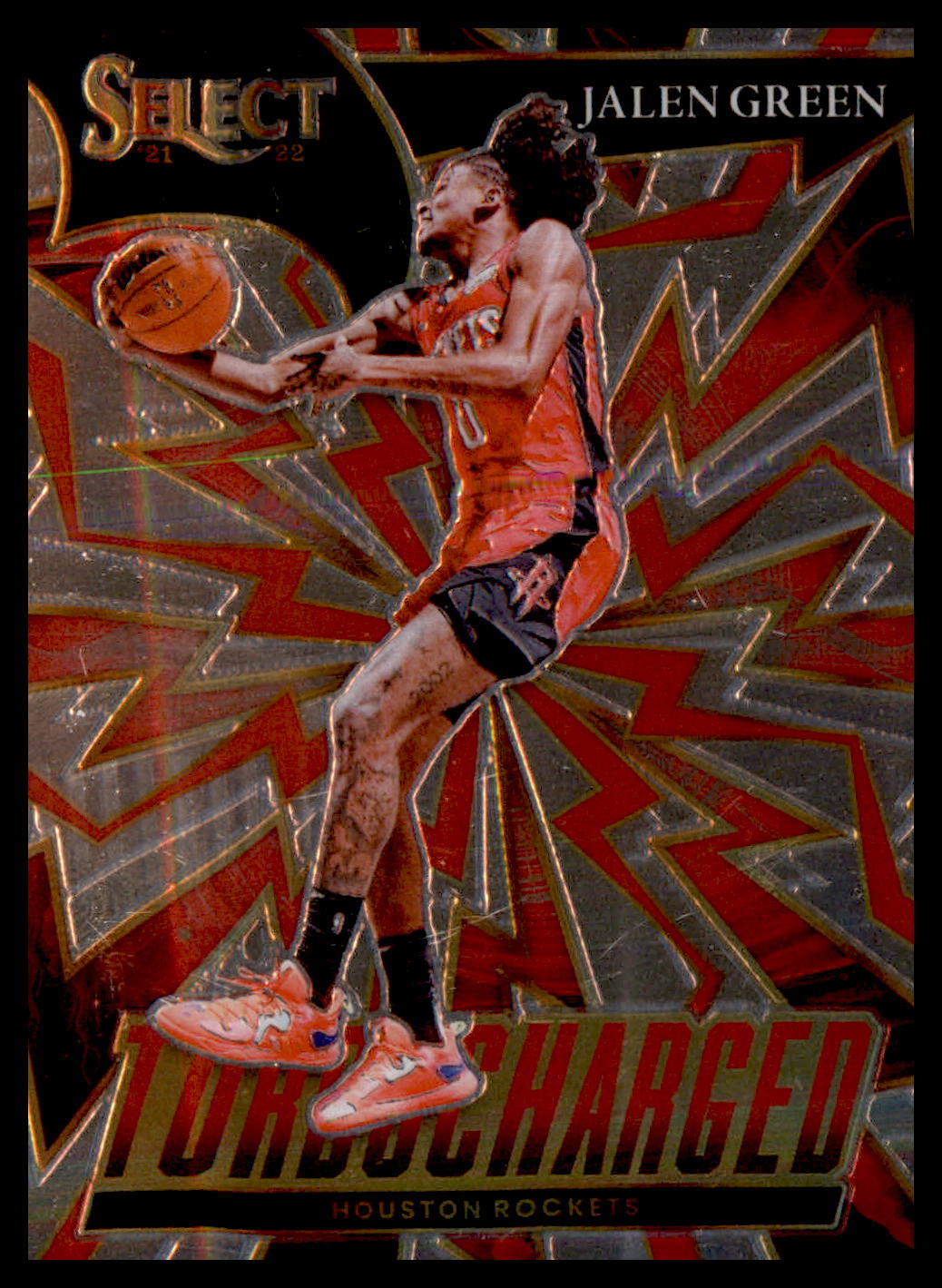 2021-22 Panini Select Turbo Charged #8 Jalen Green