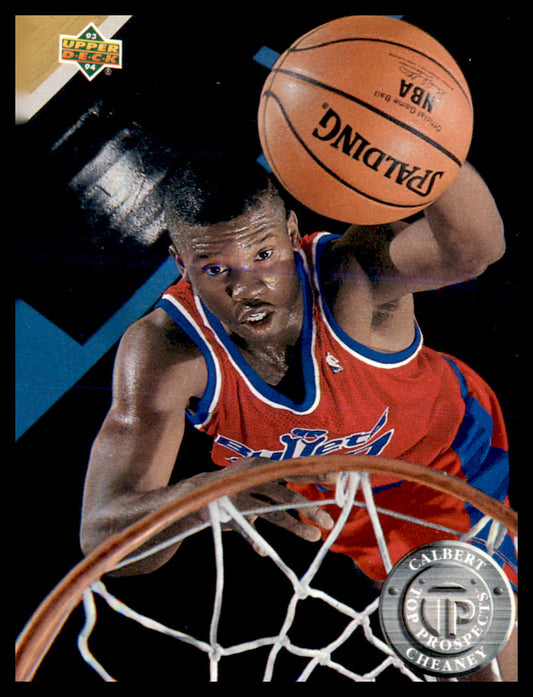 1993-94 Upper Deck #487 Calbert Cheaney