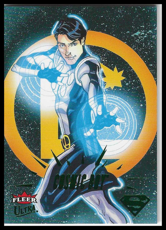 2026 Fleer Ultra Superman Green #9 Cosmic Boy