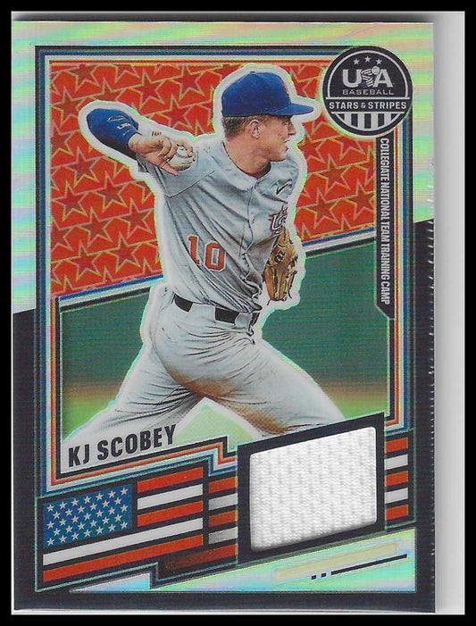 2026 Panini Stars And Stripes KJ SCOBEY Game Warn/Used Material #USA-KS