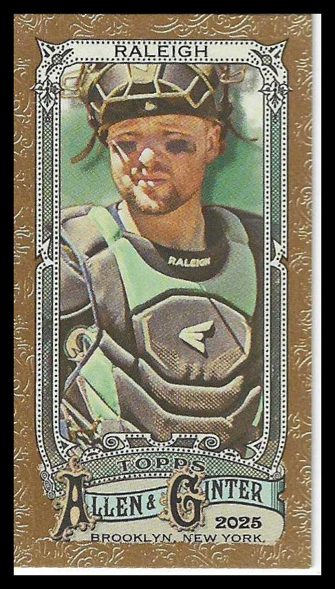 2025 Topps Allen & Ginter Mini Brown Border #227 Cal Raleigh