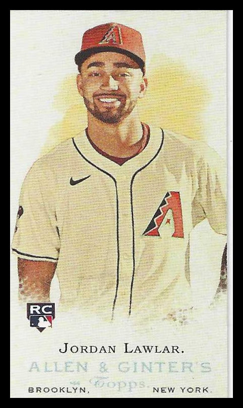 2024 Topps Allen & Ginter Mini Rookie Design Variations #RD-4 Jordan Lawlar