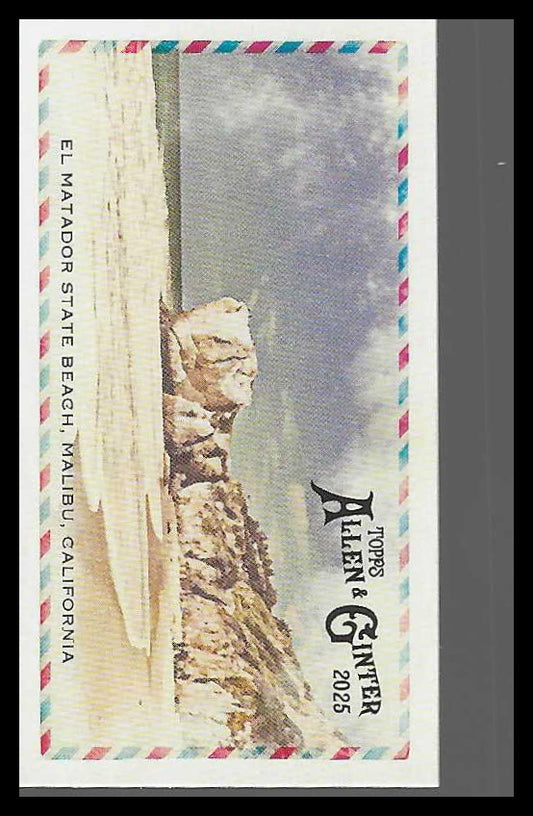 2025 Topps Allen & Ginter Mini Beachin' It #BI-23 El Matador State Beach