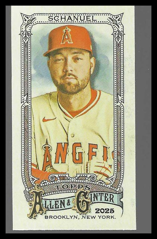 2025 Topps Allen & Ginter Mini A & G Back #161 Nolan Schanuel