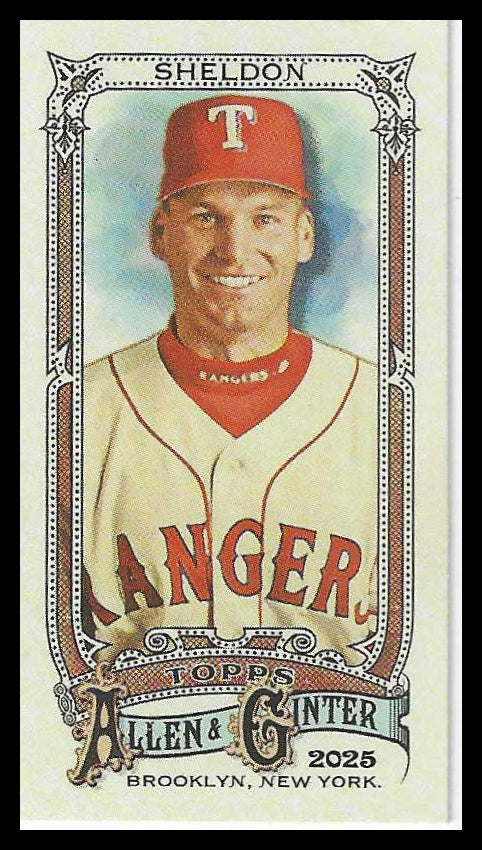 2025 Topps Allen & Ginter Mini #214 Scott Sheldon