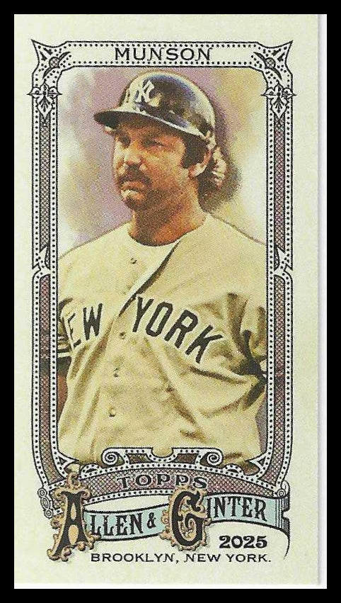 2025 Topps Allen & Ginter Mini #160 Thurman Munson