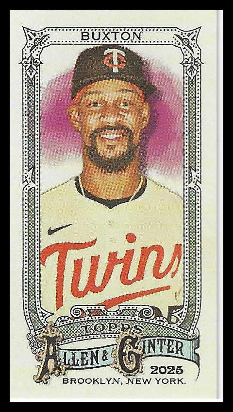 2025 Topps Allen & Ginter Mini A & G Back #114 Byron Buxton