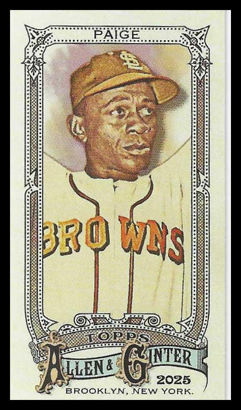 2025 Topps Allen & Ginter Mini #57 Satchel Paige