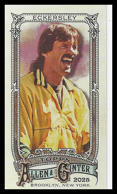 2025 Topps Allen & Ginter Mini #316 Dennis Eckersley