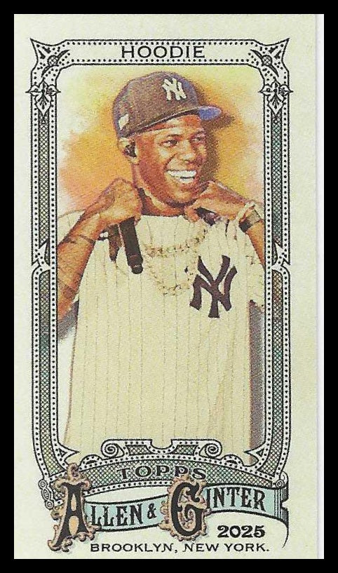 2025 Topps Allen & Ginter Mini #270 a Boogie wit da Hoodie