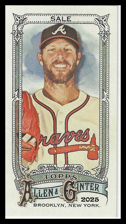 2025 Topps Allen & Ginter Mini A & G Back #144 Chris Sale