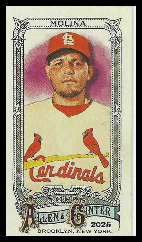 2025 Topps Allen & Ginter Mini #51 Yadier Molina
