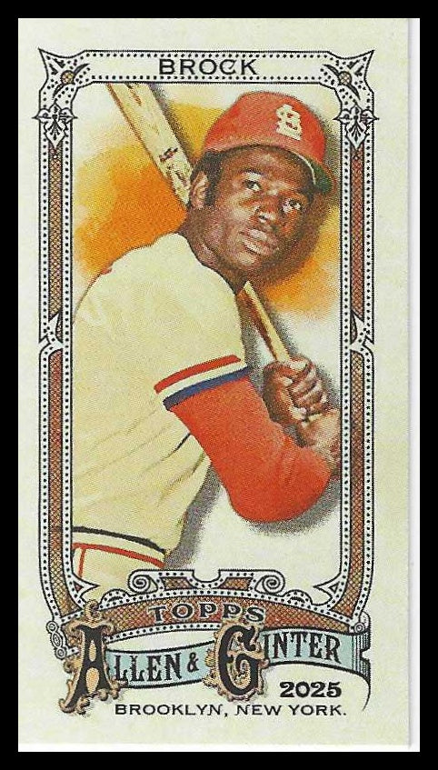 2025 Topps Allen & Ginter Mini #11 Lou Brock