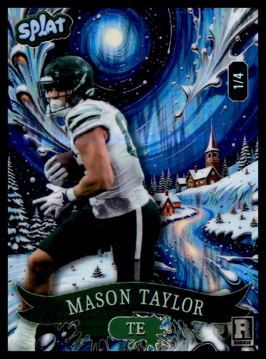 2025 WC Holiday Splat Shock HoloPrizm #SCFSNe1-MT Mason Taylor #1/4
