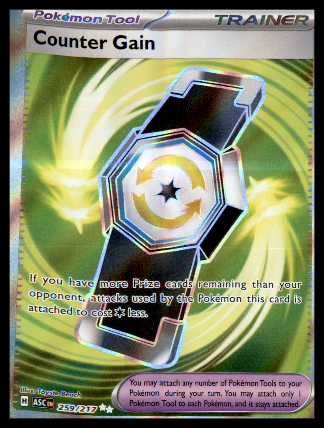 ME: Ascended Heroes #259/217 Counter Gain Ultra Rare, Holo