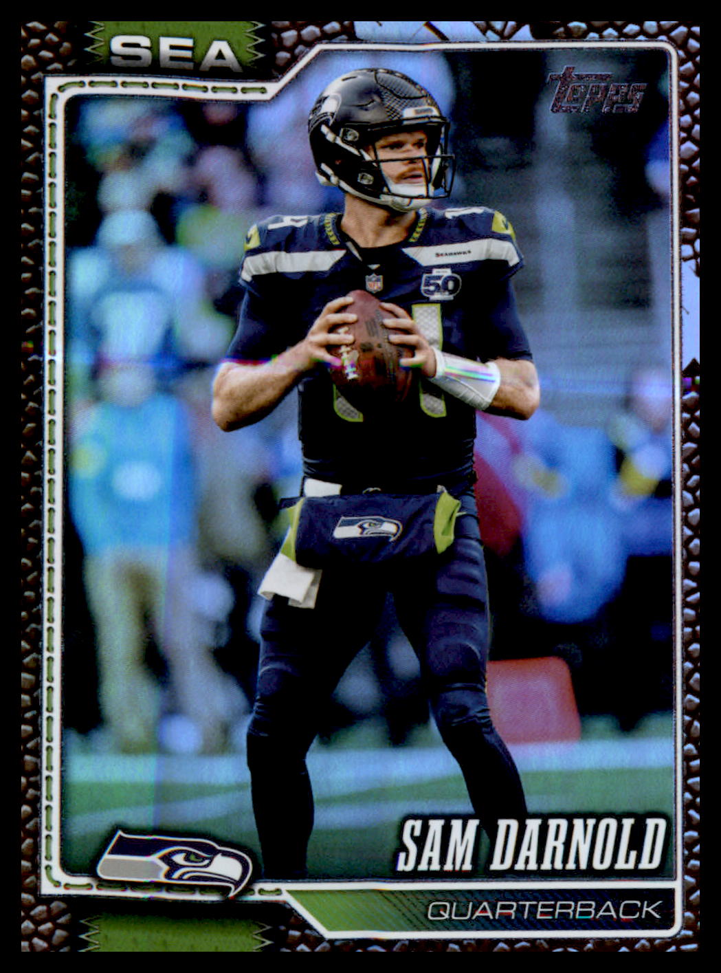 2026 Topps Flagship Football Holo Foil #177 Sam Darnold