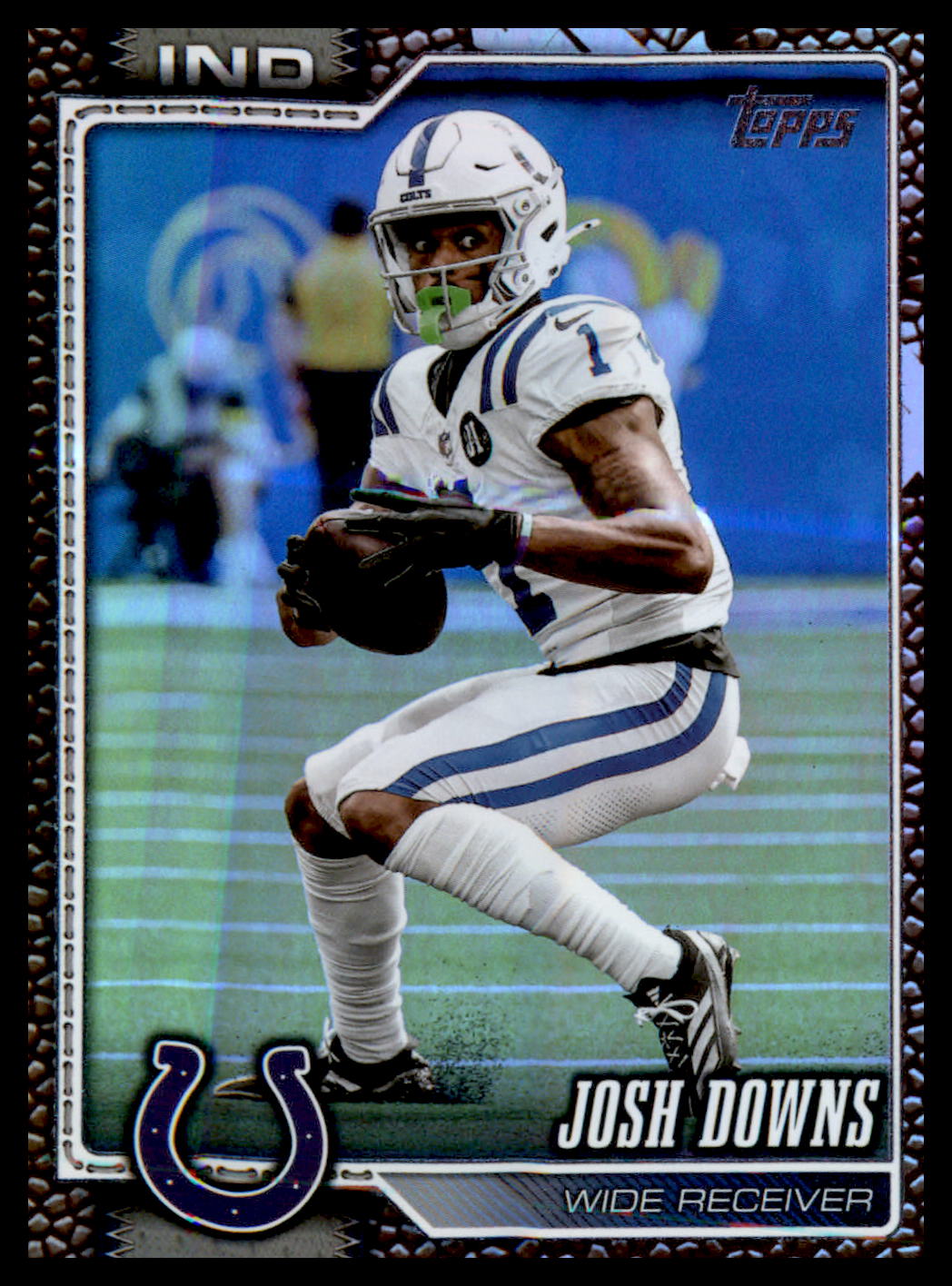 2026 Topps Flagship Football Parallel Rainbow Foil #88 Josh Downs