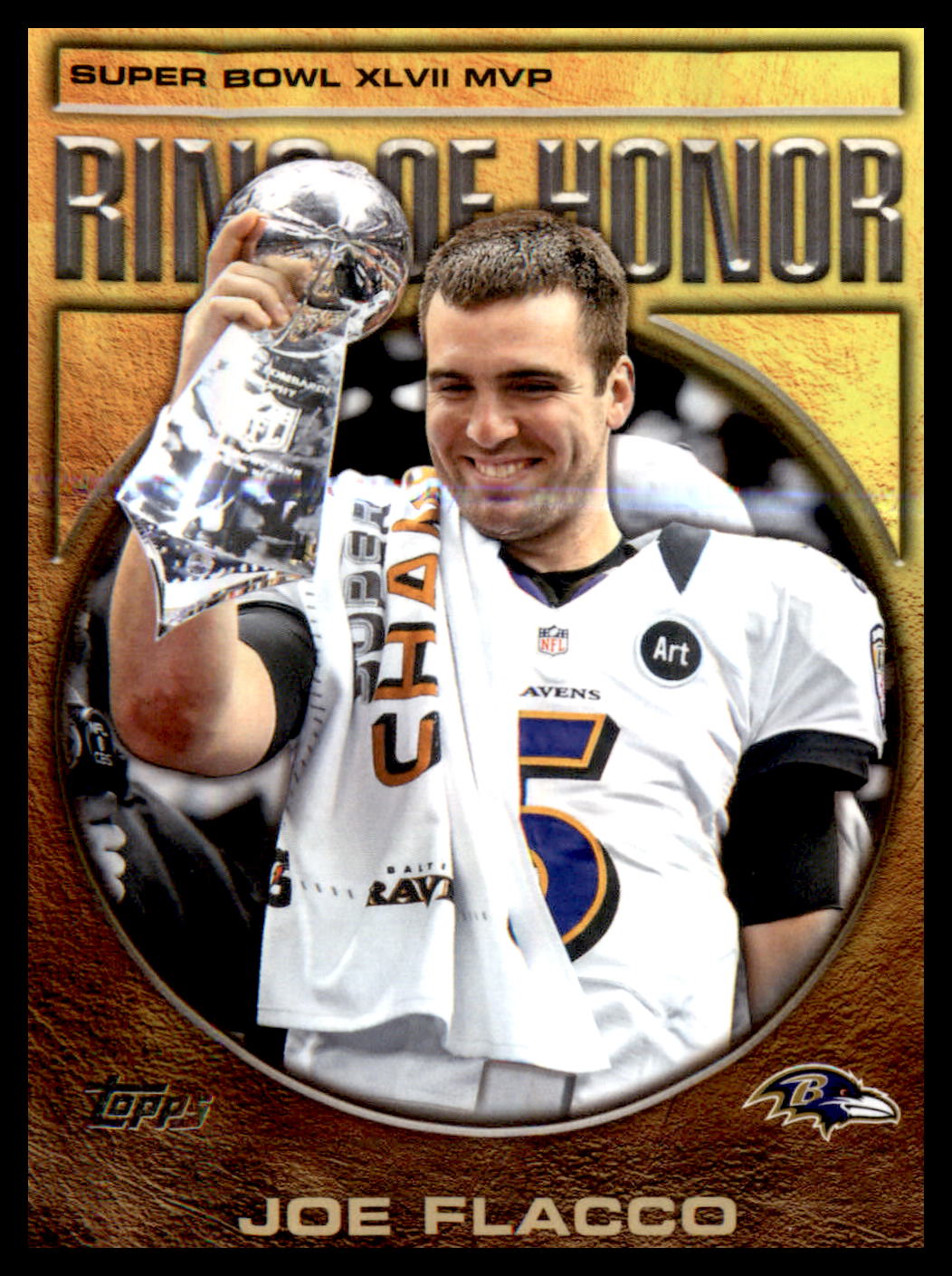 2026 Topps Flagship Ring of Honor #ROH-2 Joe Flacco
