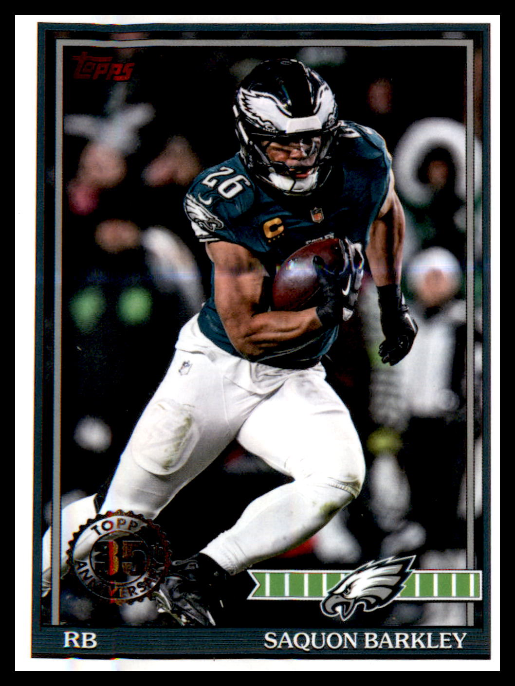 2026 Topps Flagship 1991 Topps Football #91TF-19 Saquon Barkley