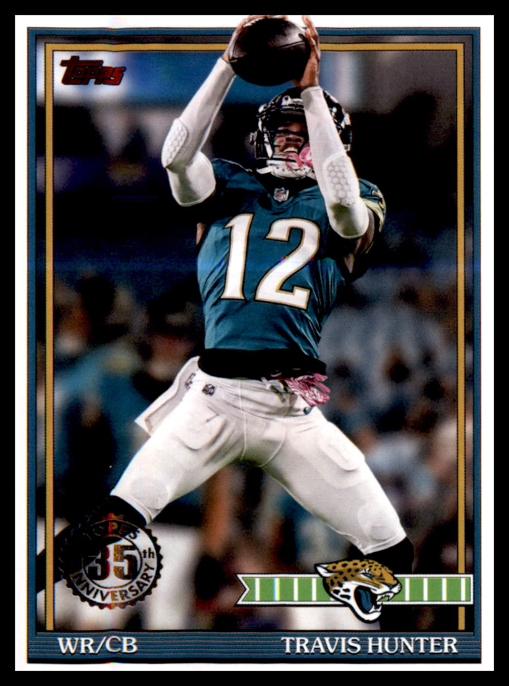 2026 Topps Flagship 1991 Topps Football Crackle #91TF-2 Travis Hunter