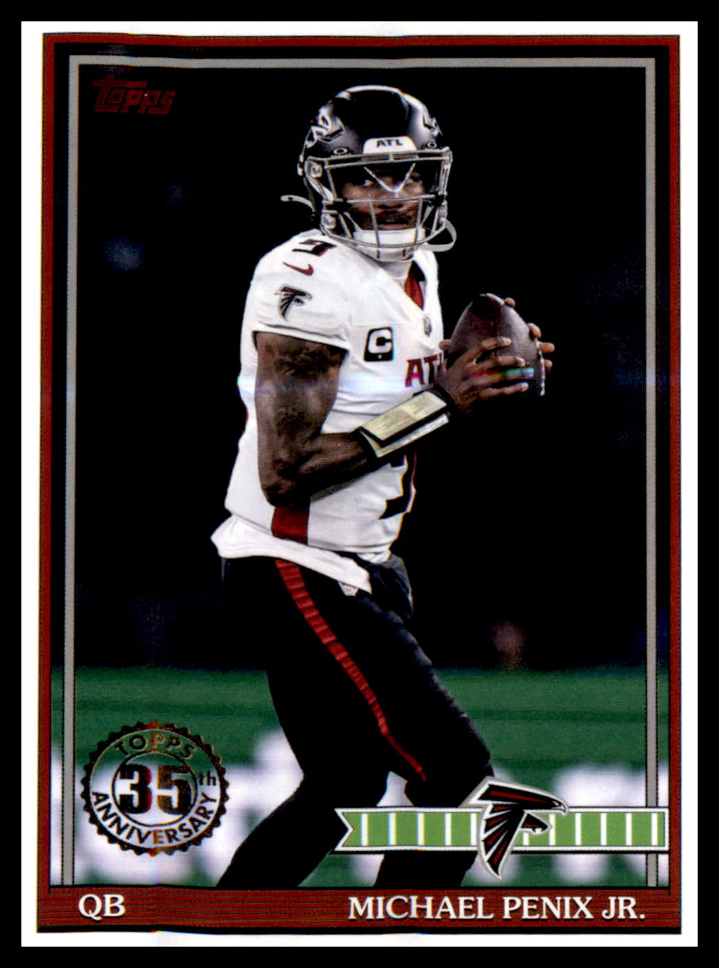 2026 Topps Flagship 1991 Topps Football #91TF-4 Michael Penix Jr.
