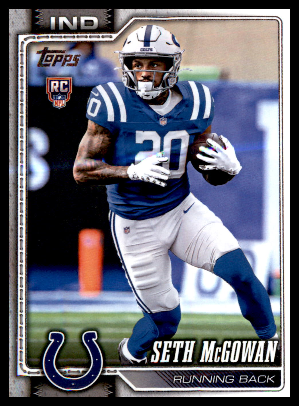 2026 Topps Flagship #388 Seth McGowan RC RC