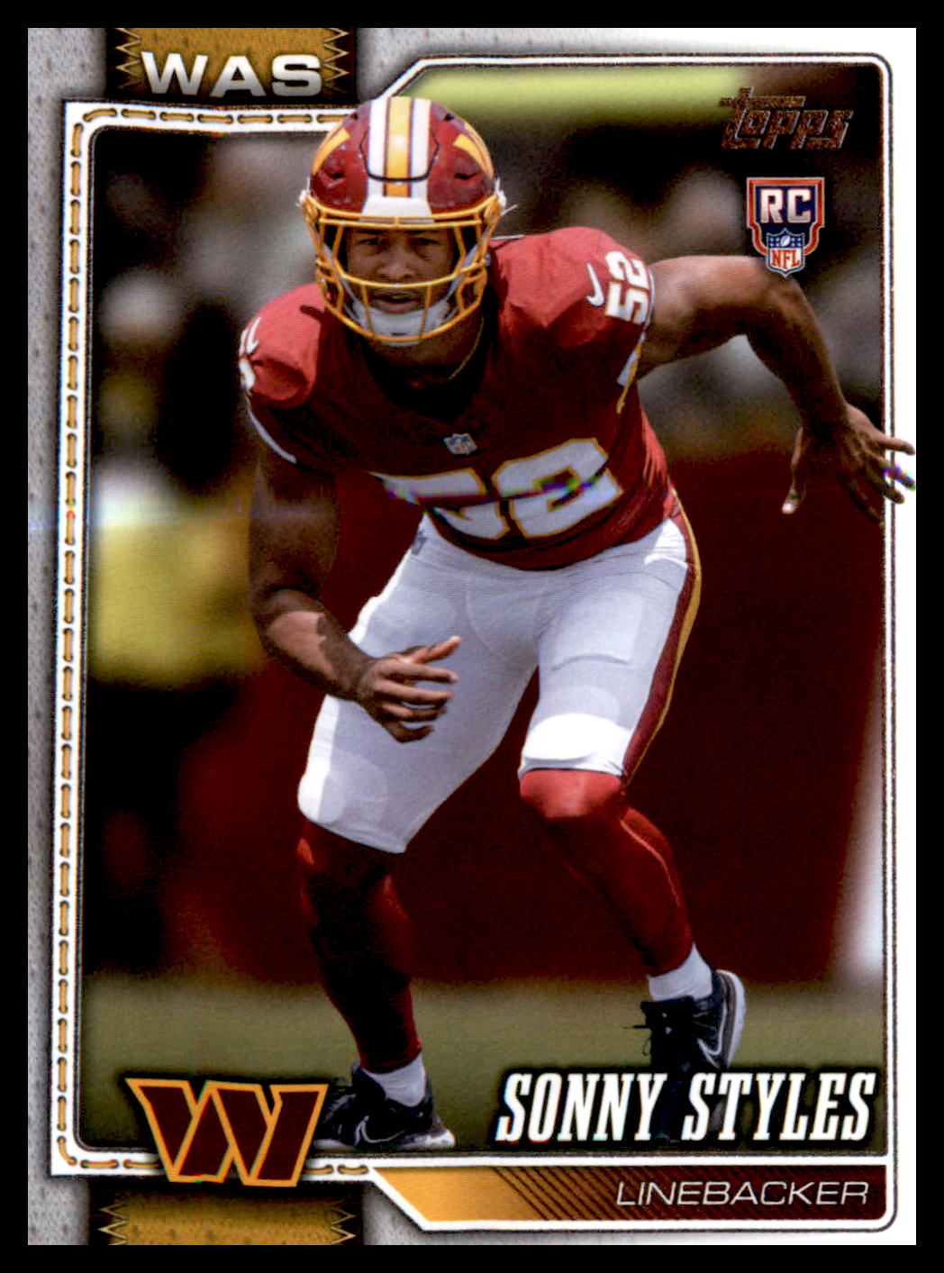2026 Topps Flagship #347 Sonny Styles RC RC