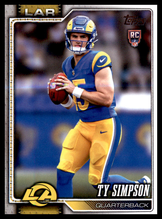 2026 Topps Flagship #302 Ty Simpson RC RC