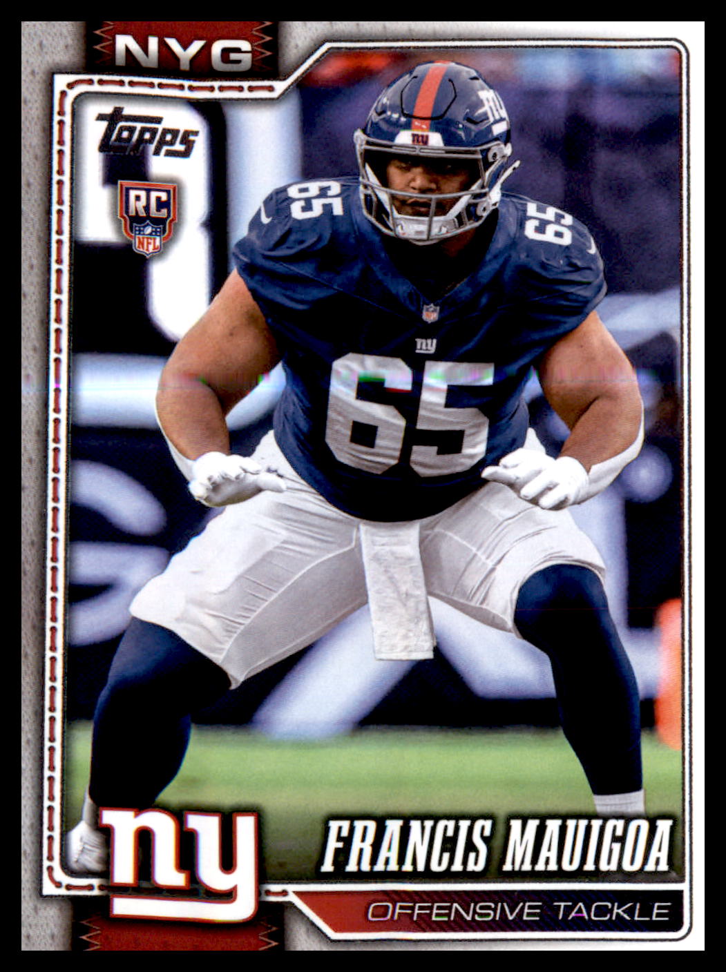 2026 Topps Flagship #373 Francis Mauigoa RC RC