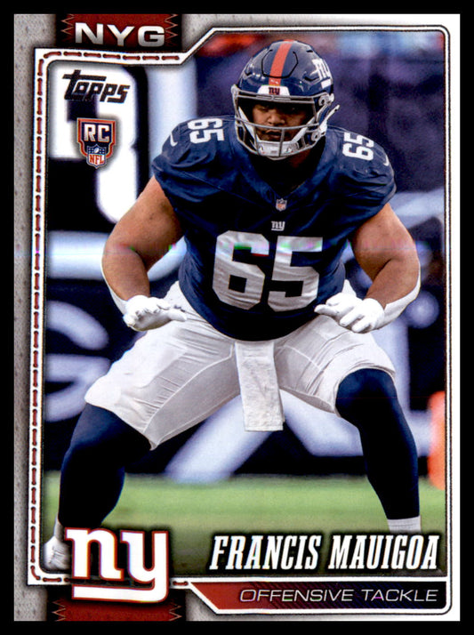2026 Topps Flagship #373 Francis Mauigoa RC RC