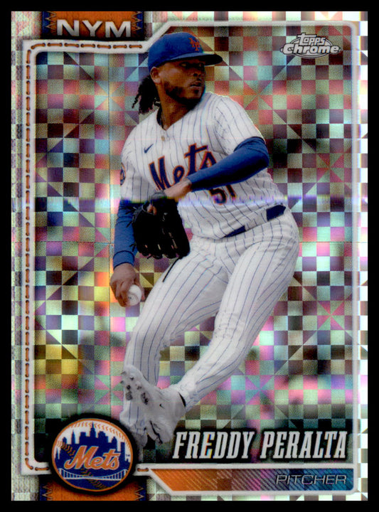 2026 Topps Chrome X-Fractors #67 Freddy Peralta