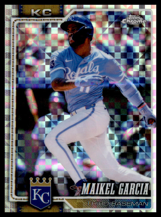 2026 Topps Chrome X-Fractors #84 Maikel Garcia
