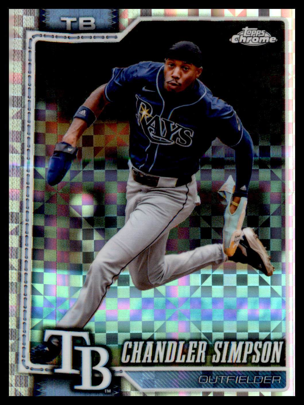 2026 Topps Chrome X-Fractors #152 Chandler Simpson