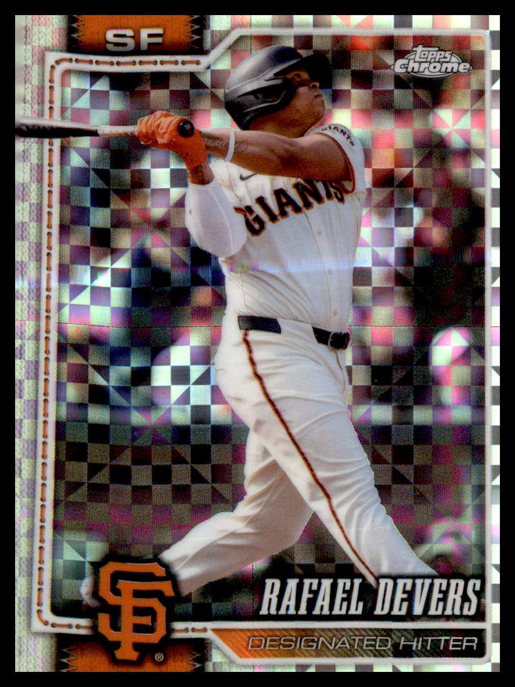 2026 Topps Chrome X-Fractors #183 Rafael Devers