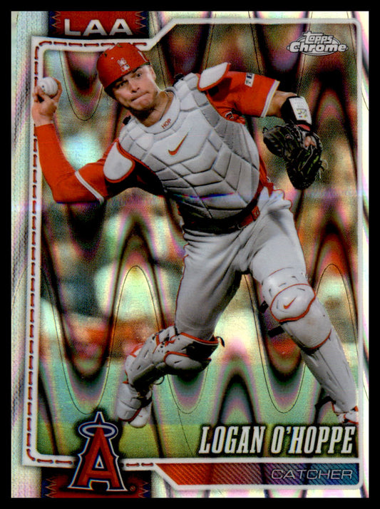 2026 Topps Chrome Raywave Refractors #97 Logan O'Hoppe