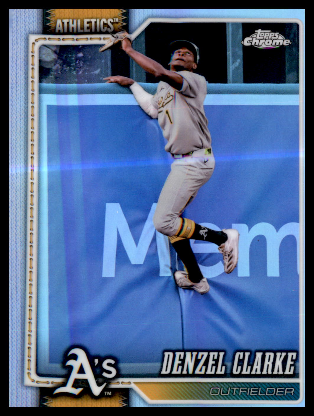 2026 Topps Chrome Refractors #246 Denzel Clarke