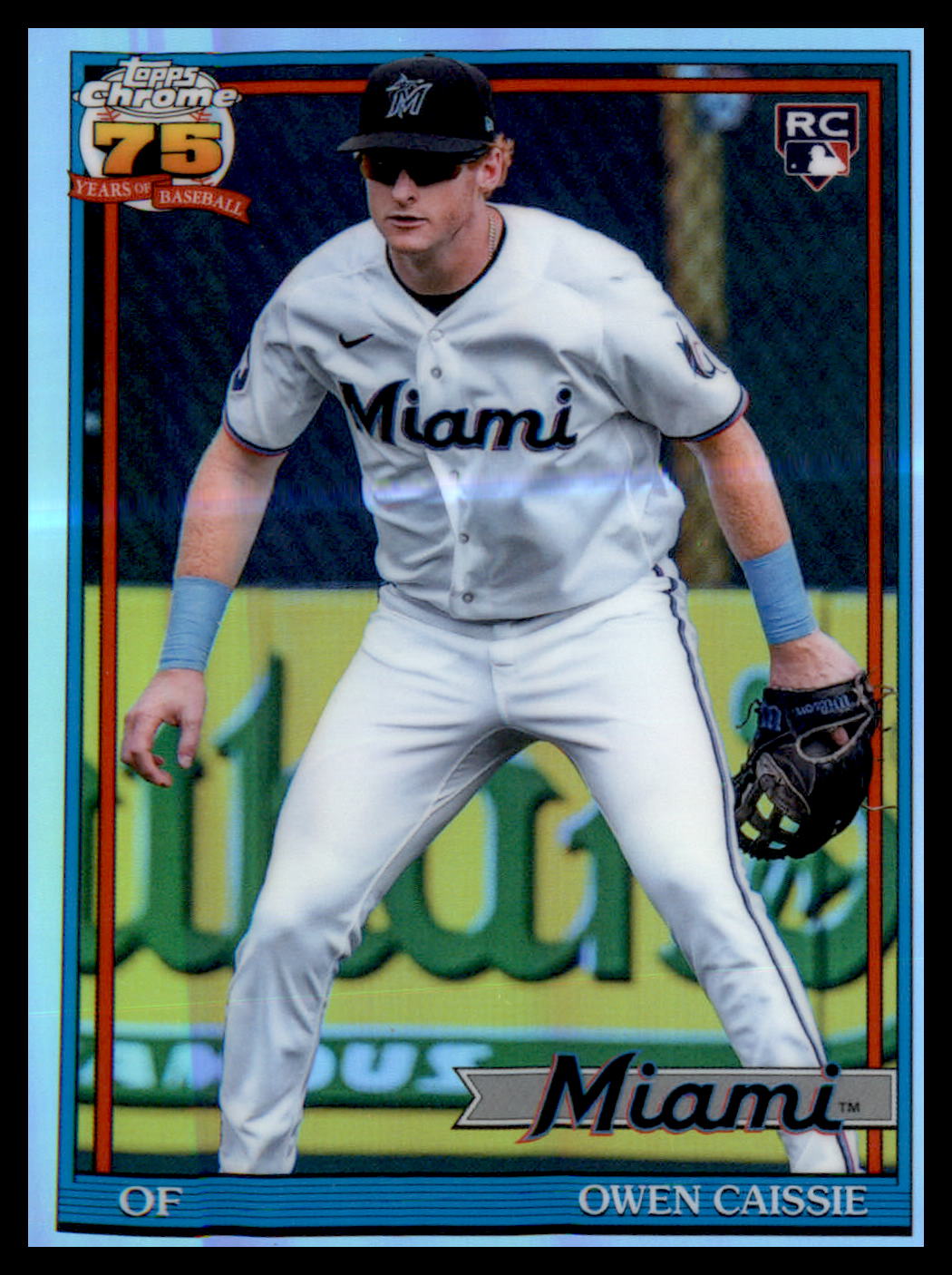 2026 Topps Chrome 1991 Topps Baseball 35th Anniversary #91CB-27 Owen Caissie
