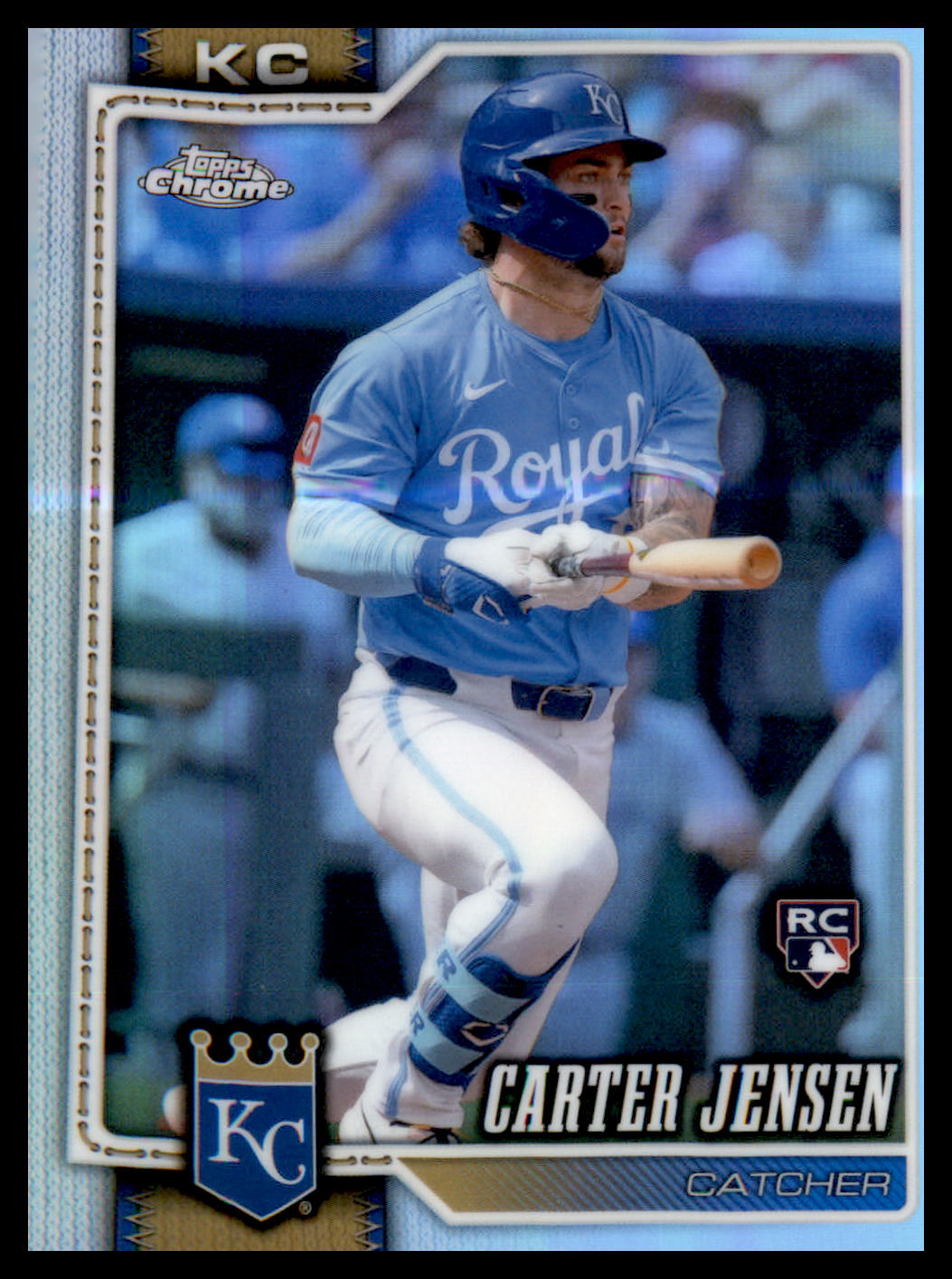 2026 Topps Chrome Refractors #39 Carter Jensen RC RC