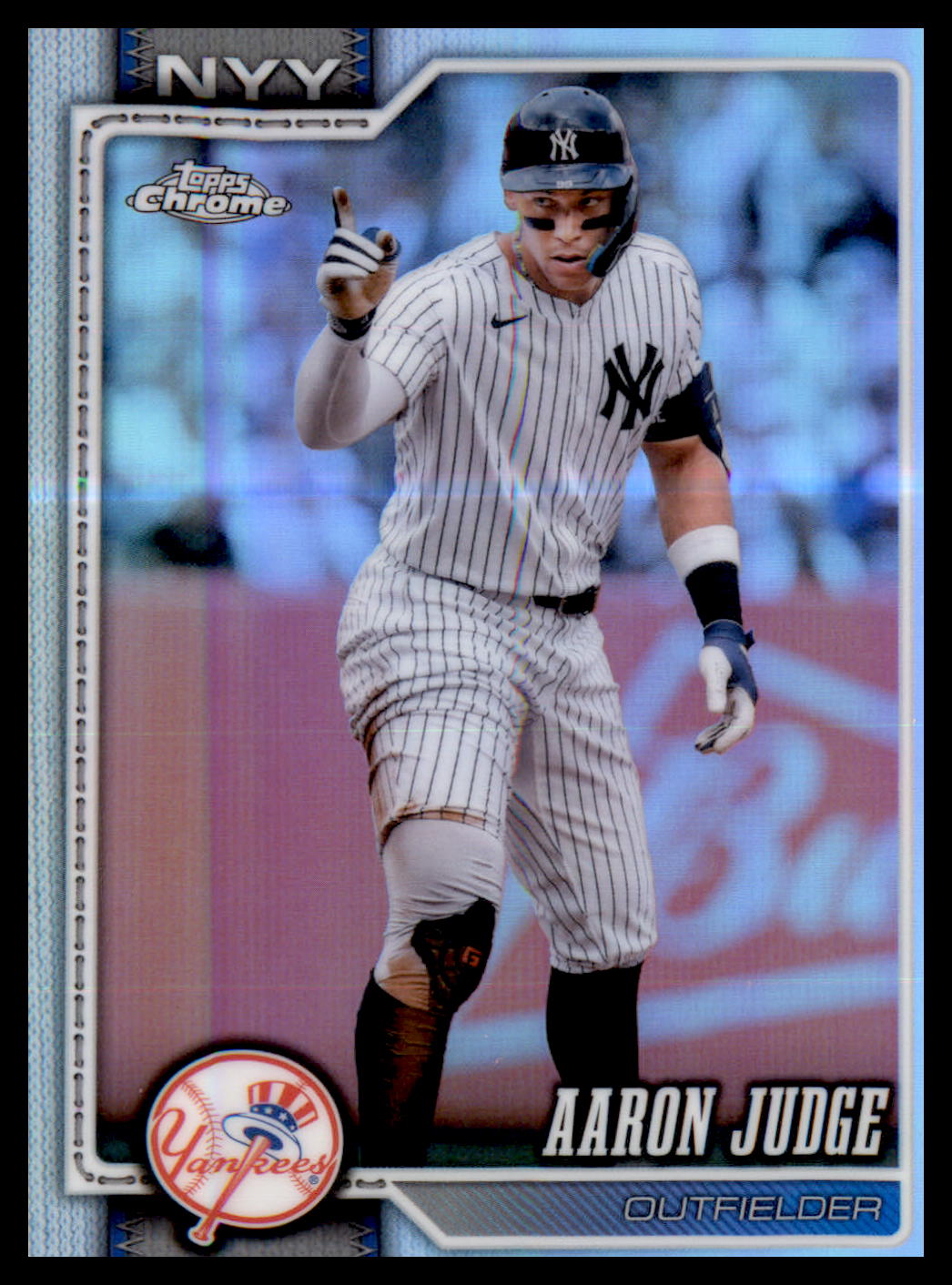 2026 Topps Chrome Refractors #100 Aaron Judge