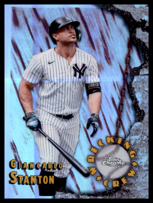 2026 Topps Chrome Wrecking Crew #WC-8 Giancarlo Stanton