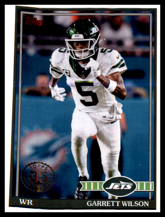 2026 Topps Flagship 1991 Topps Football Chrome #91TC-24 Garrett Wilson