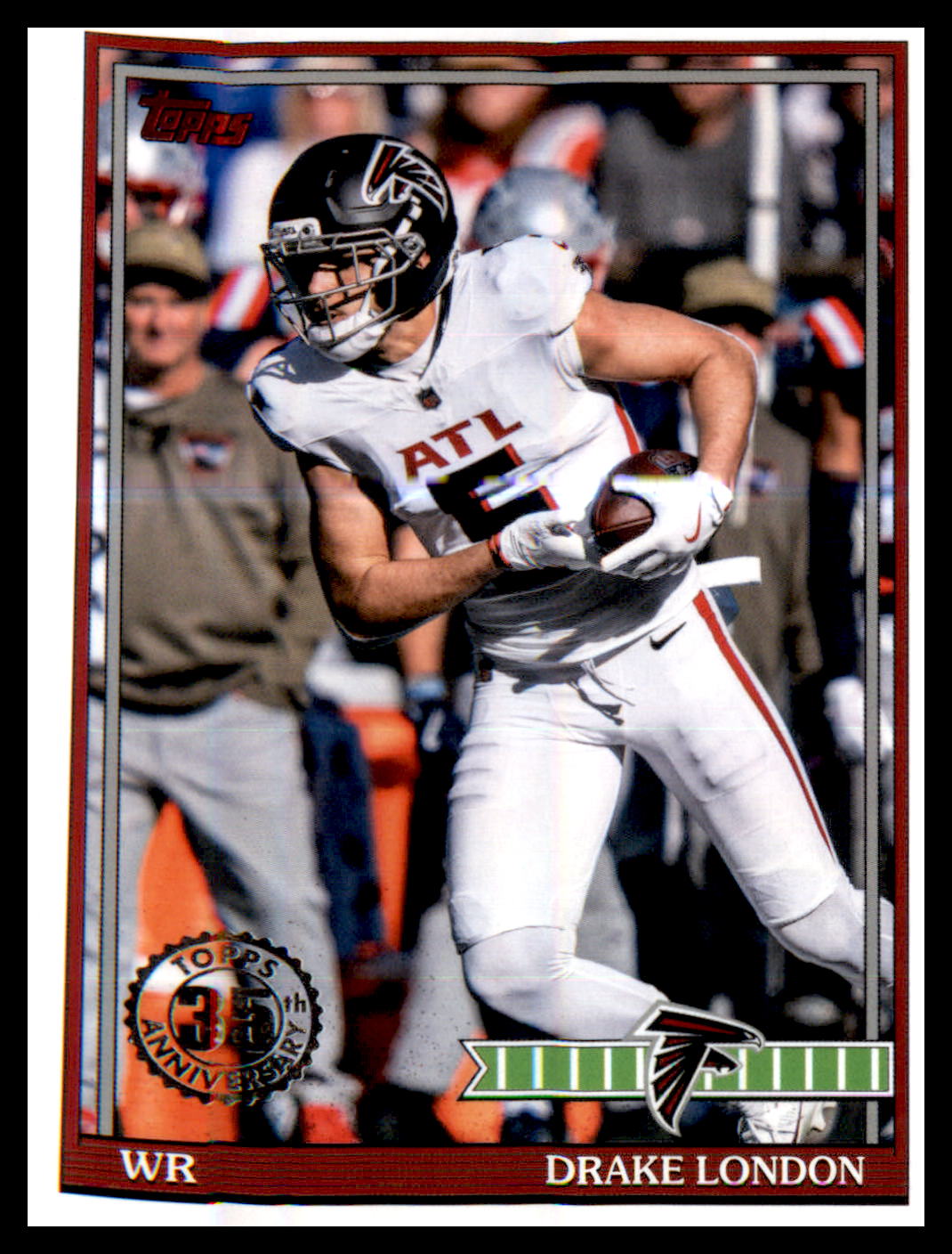 2026 Topps Flagship 1991 Topps Football Chrome #91TC-5 Drake London