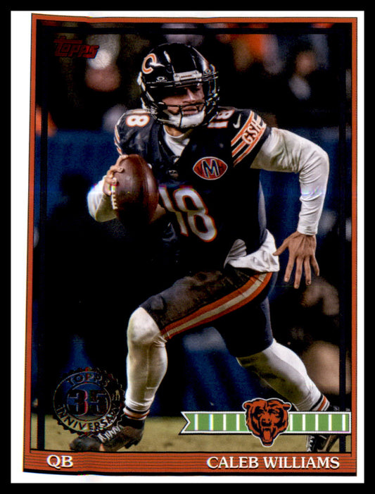 2026 Topps Flagship 1991 Topps Football #91TF-18 Caleb Williams